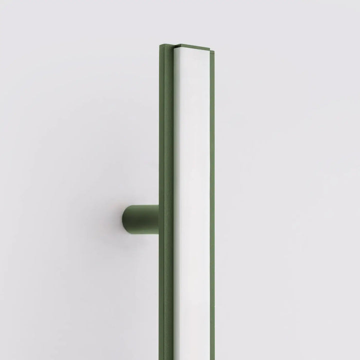 Olive green matte finished applique murale lagom 150 4000k with sleek minimalist design for lumière chaude