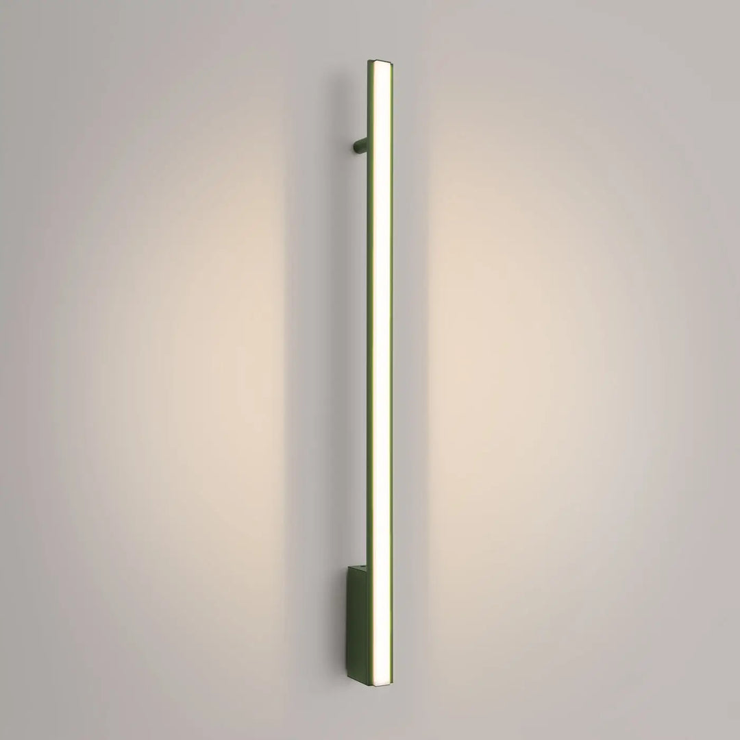 Applique murale lagom 90 vert olive avec design minimaliste et excellente finition pour une lumière chaleureuse 3000k