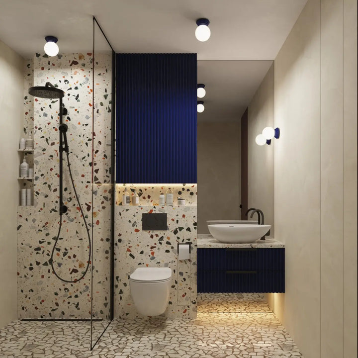 Applique murale zori ip44 | sollux lightning