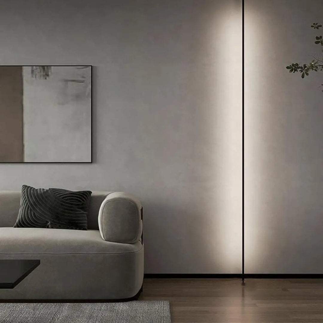 Appliques Murales Led en Aluminium Noir Moderne