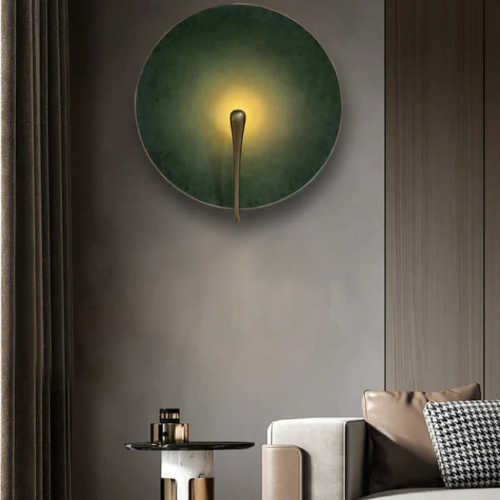 Appliuqe murale artistique haut de gamme en aluminium teinté

