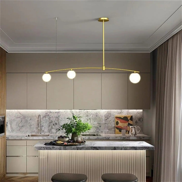 Boule Verre Suspension Au Design Moderne