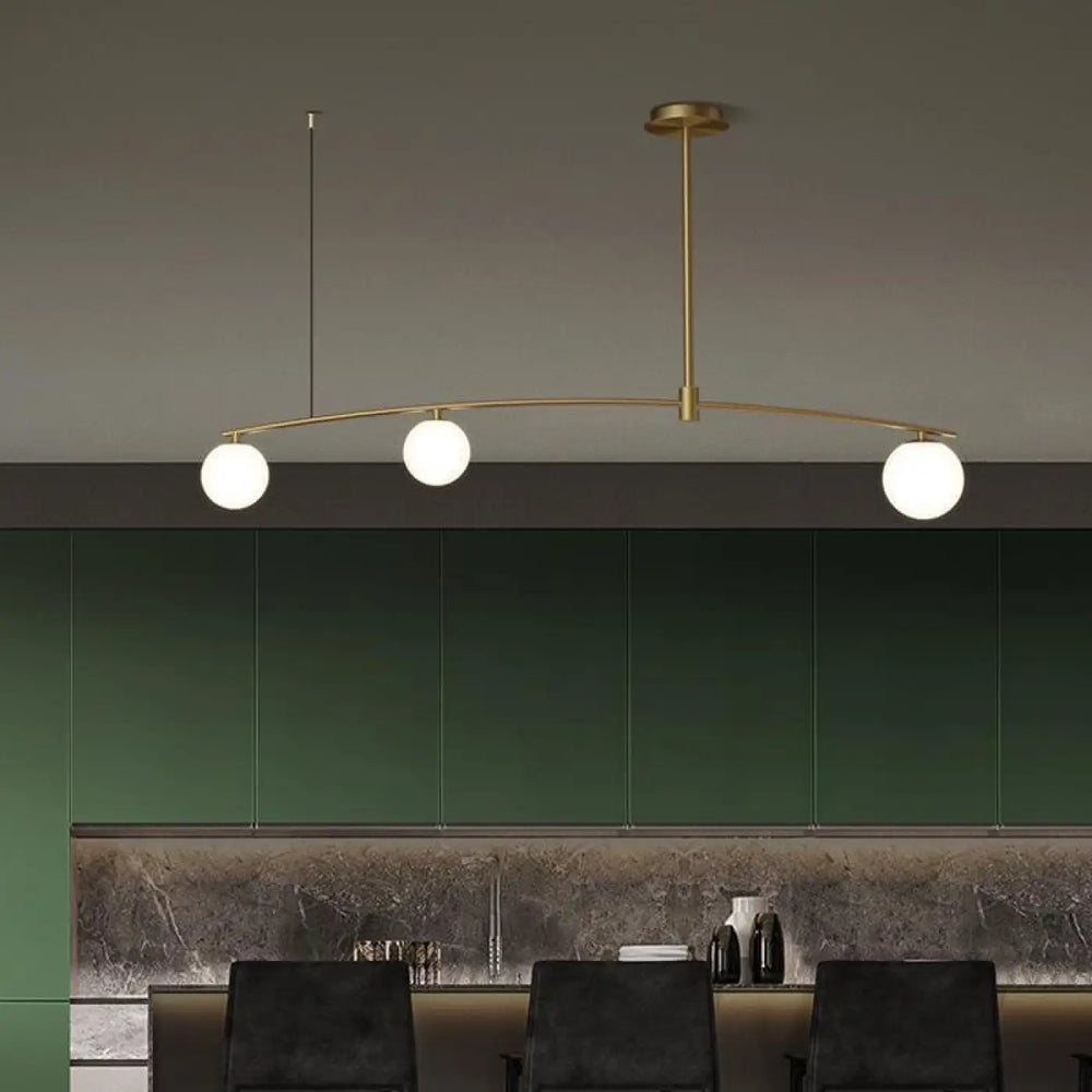 Boule Verre Suspension Au Design Moderne