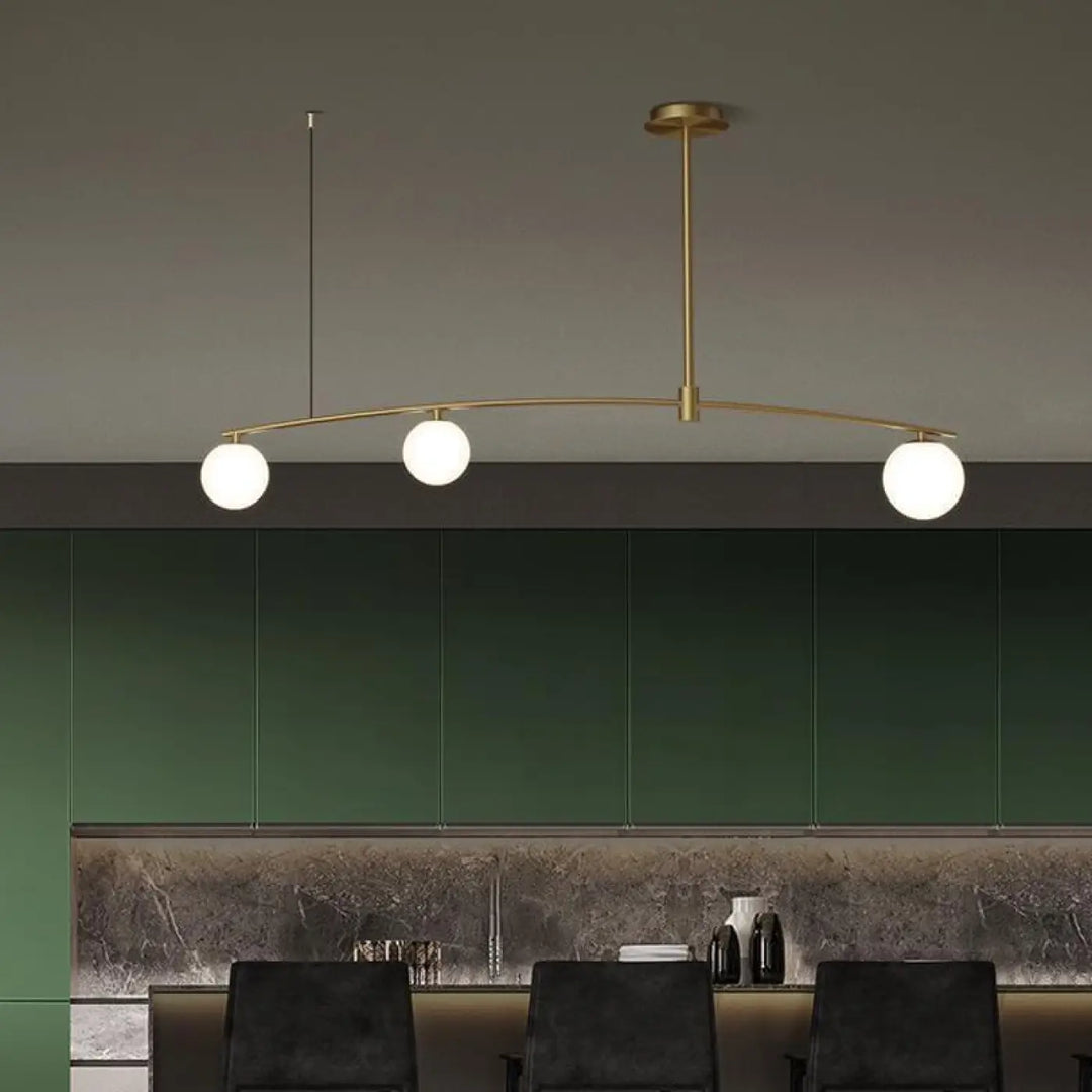 Boule Verre Suspension Au Design Moderne