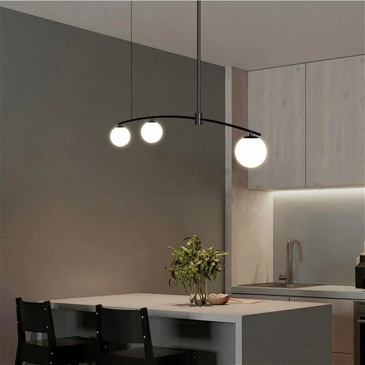 Boule Verre Suspension Au Design Moderne