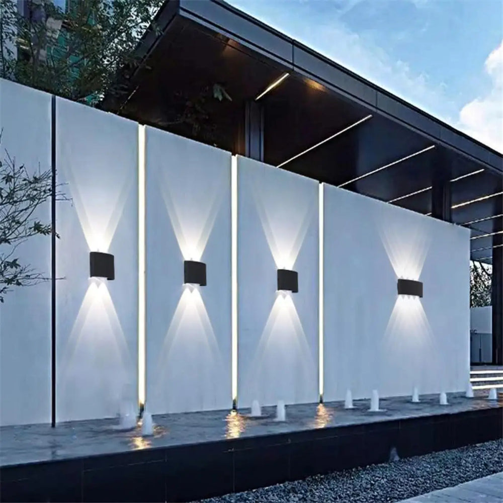 Éclairage Extérieur Mural Terrasse Applique LED