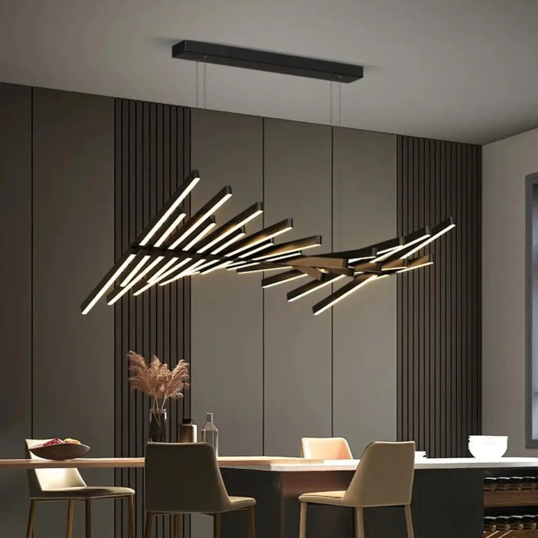 Grande Suspension Design Arête De Poisson