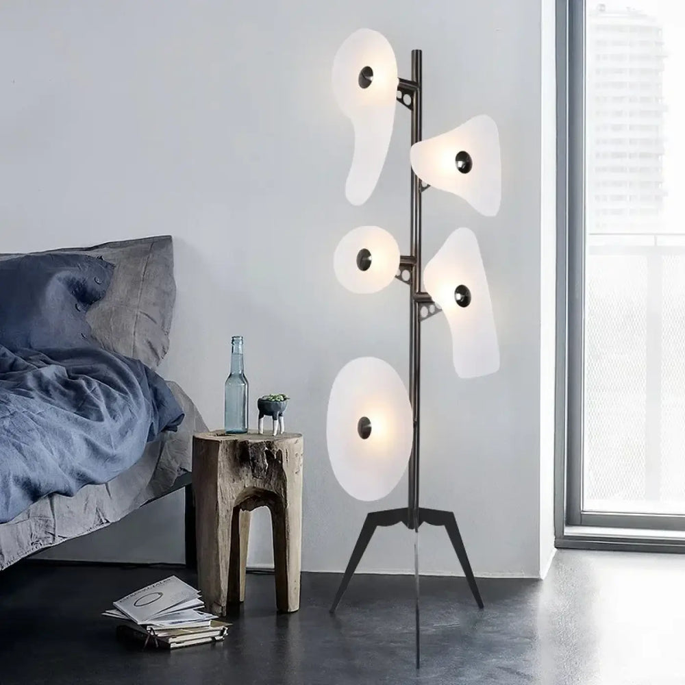 Lampadaire coloré artistique moderne pour déco créative