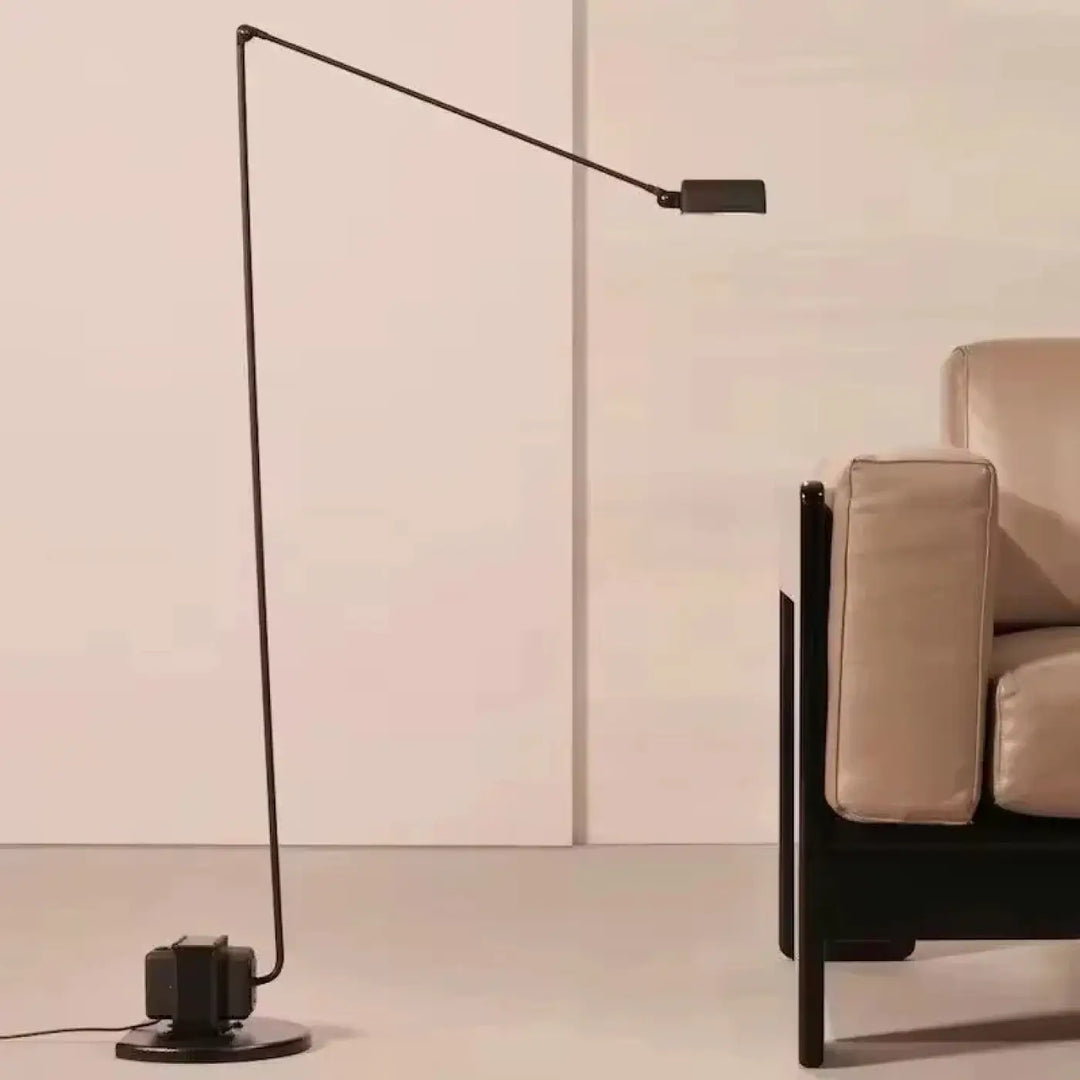 Lampadaire design articulé style architecte au design contemporain