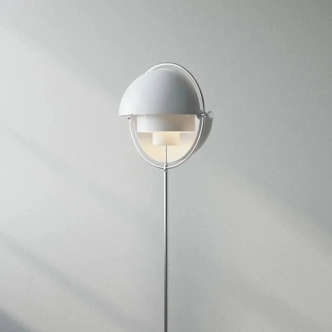 Lampadaire design en métal doré et noir moderne chic doré
