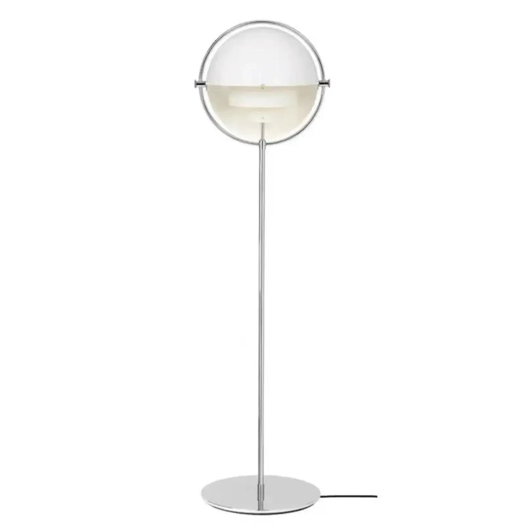 Lampadaire design en métal doré et noir moderne chic doré