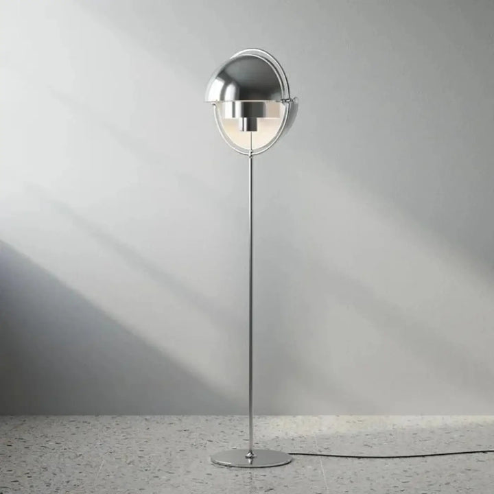 Lampadaire design en métal doré et noir moderne chic doré