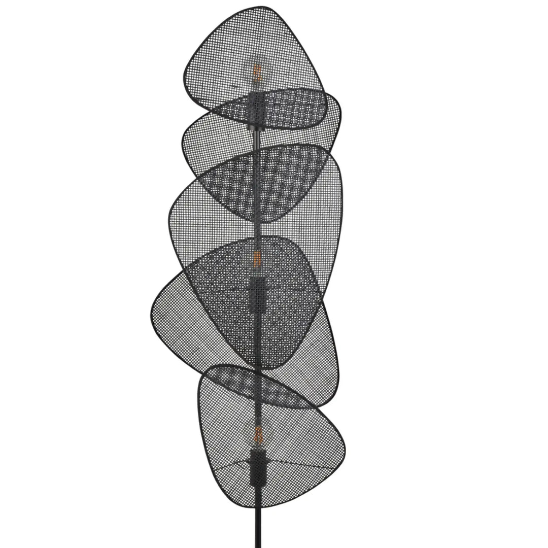Lampadaire sculptural noir ou beige style unique déco