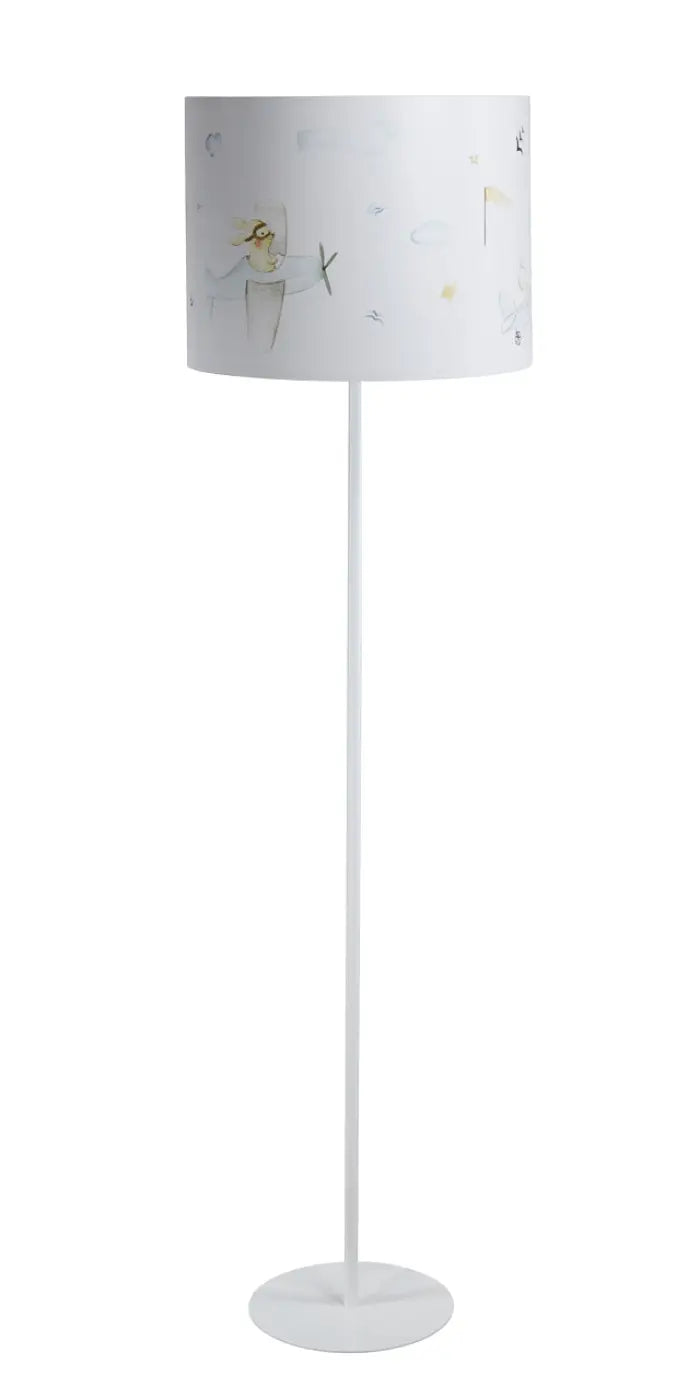 Floor lamp Sweet Dreams – White/Pastel blue
