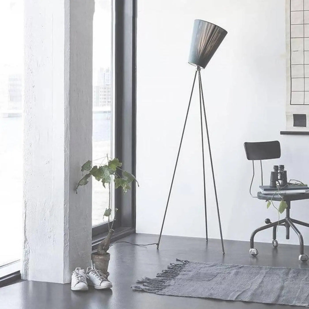 Lampadaire Style Scandinave Avec Abat-Jour Inclinable