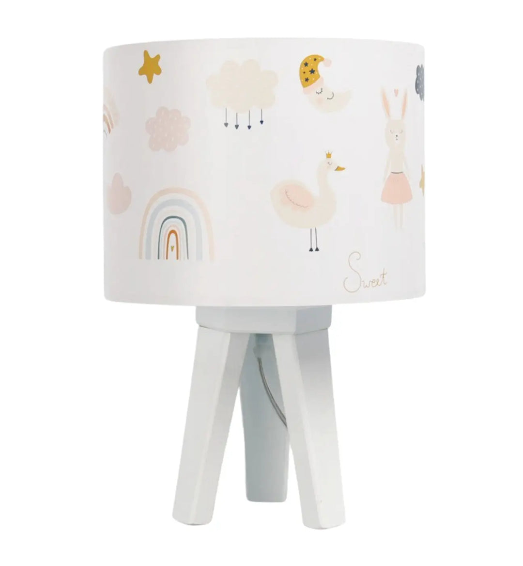 Table lamp Sweet Dreams – White/Light orange
