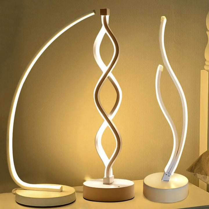 Lampe de Chevet LED Rechargeable Acrylique
