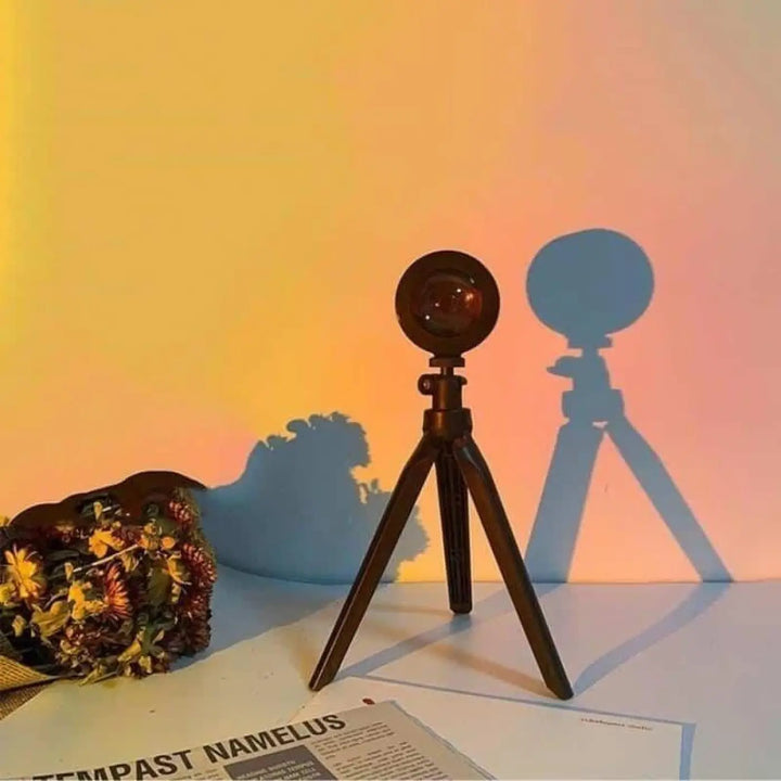 Lampe Coucher De Soleil Effet Arc En Ciel
