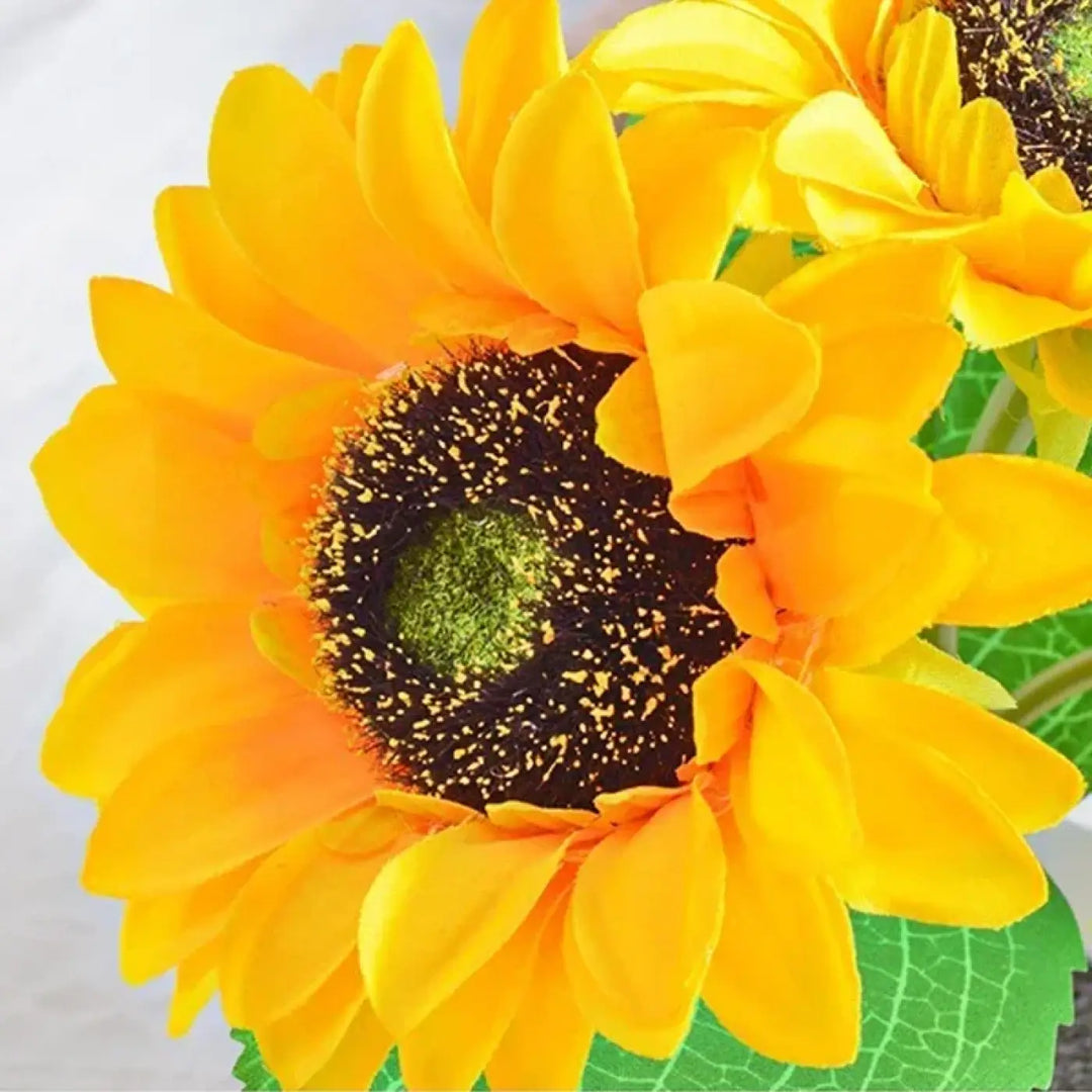 Lampe tournesol led décor naturel pour ambiance douce