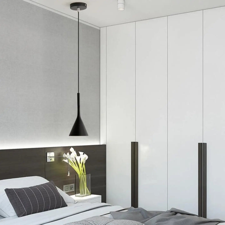 Lampe Suspendue Cuisine Élégante En Aluminium