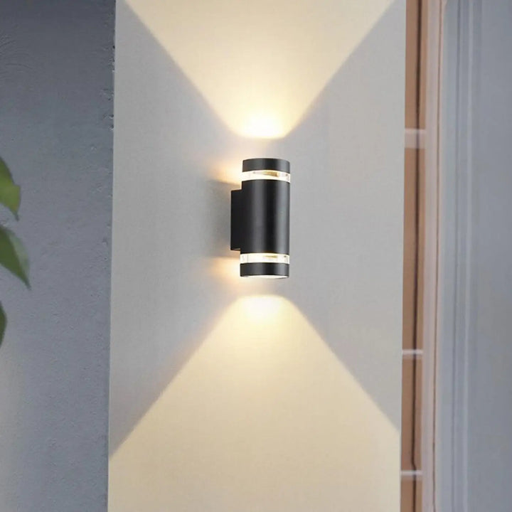 Luminaire d’Extérieur Solaire Applique Cylindrique