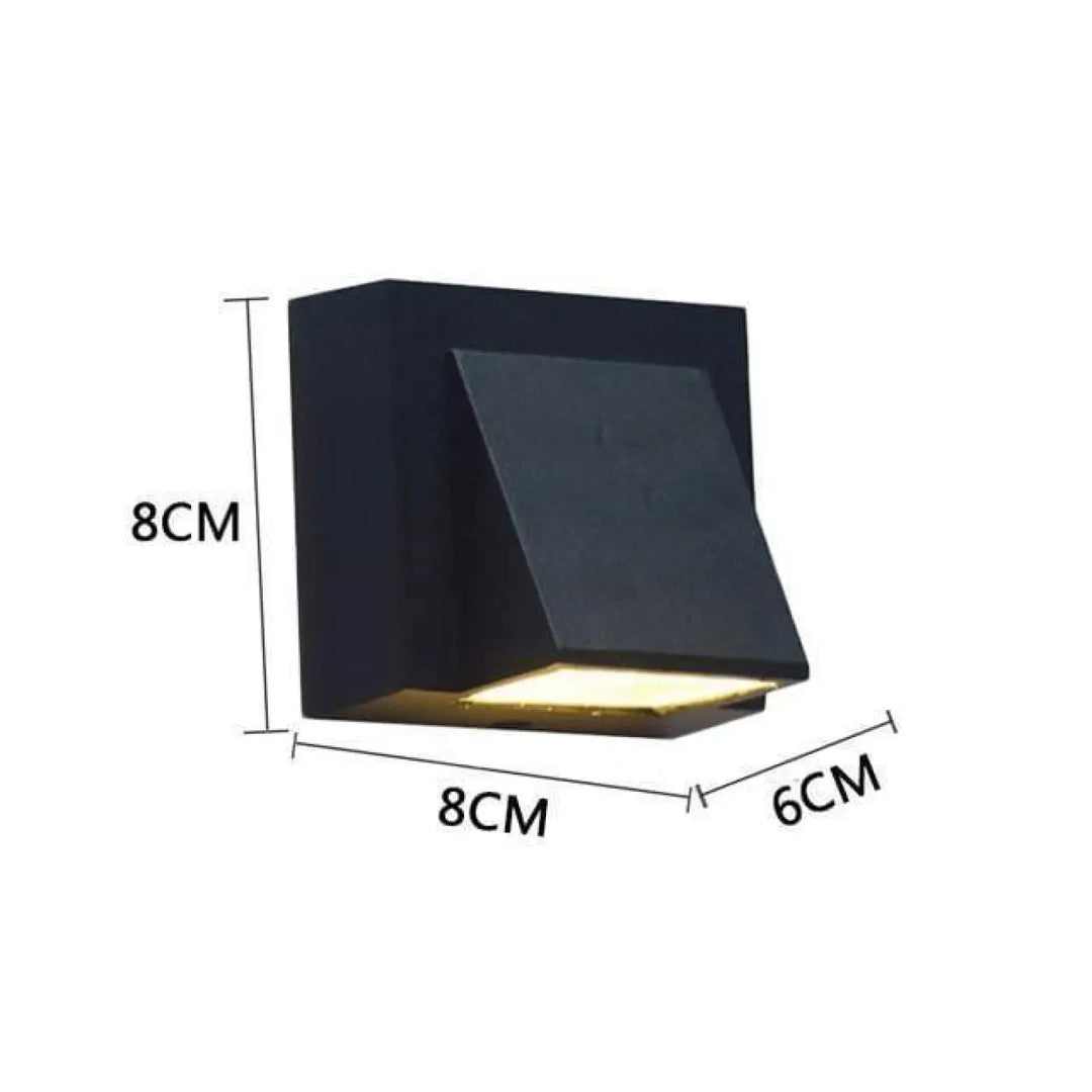 Luminaire Extérieur Applique Murale Cylindrique