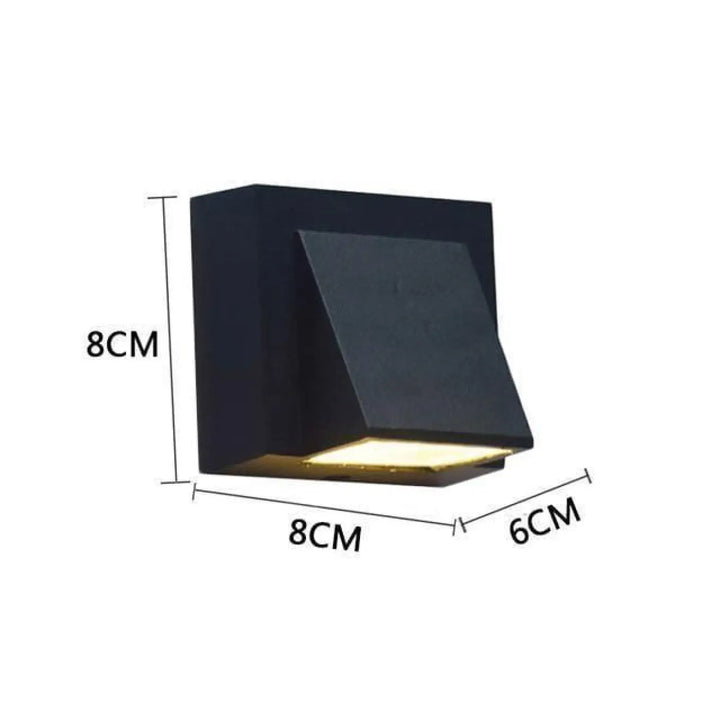 Luminaire Extérieur Applique Murale Cylindrique