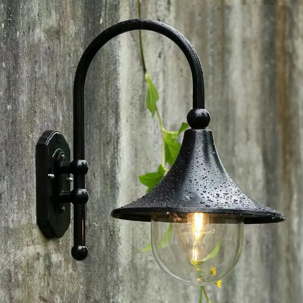 Luminaire Extérieur Applique Murale Rétro