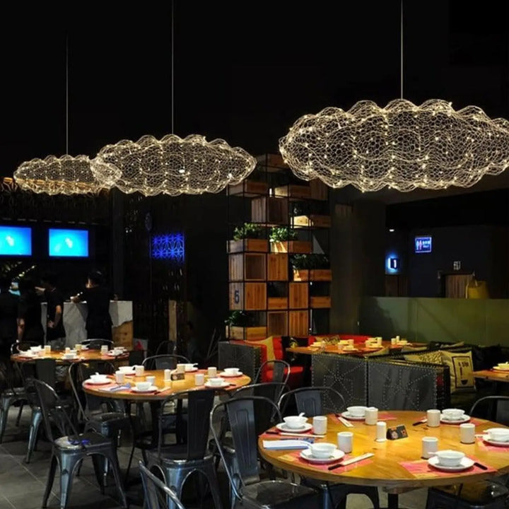 Luminaire LED Suspension En Forme De Nuage