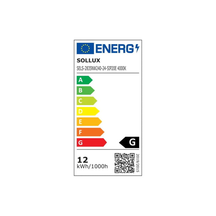 Étiquette énergétique du plafonnier rio 78 doré 4000k avec efficacité lumineuse élevée et consommation 12 kwh/1000h