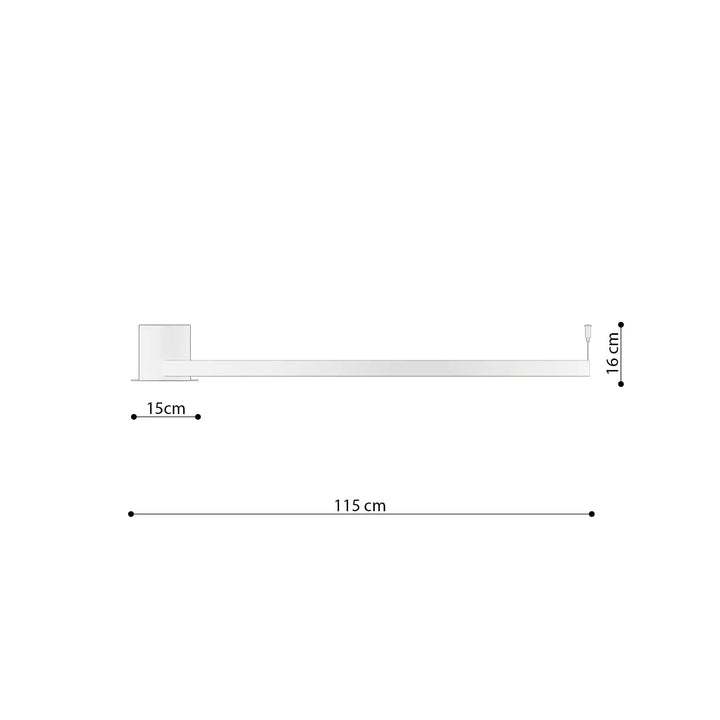 Luminaire plafonnier rio 110 beige en aluminium allient élégance avec anneaux led et profil minimaliste 15x16 cm