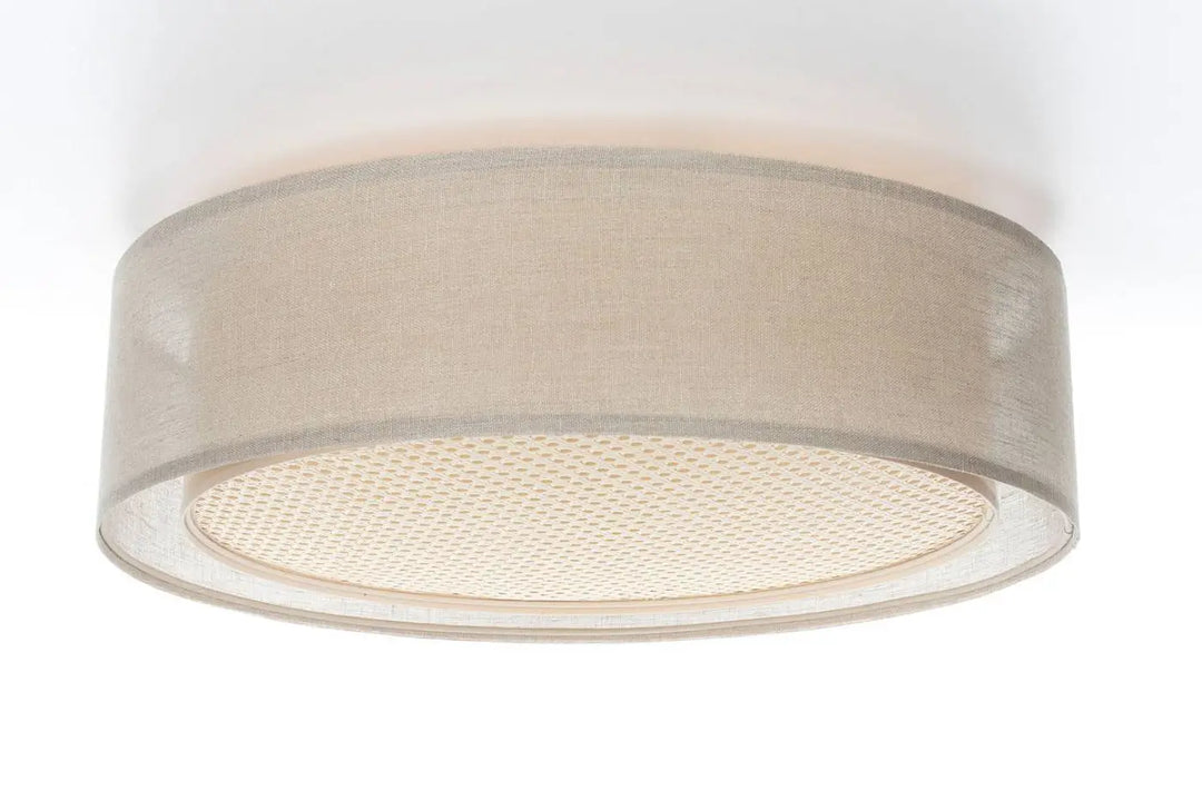 Plafond Puro Rattan – Beige/Creme