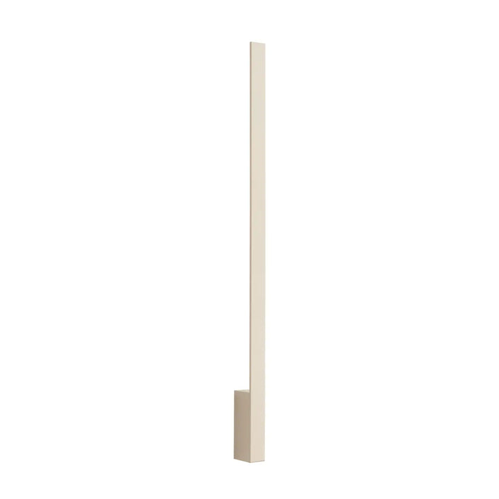 Applique murale lahti 90 led 4000k beige minimaliste avec design rectangulaire et finition lisse ocre rouge vert olive