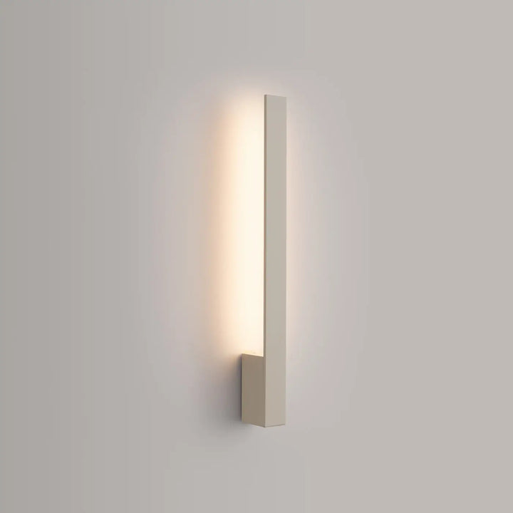 Applique murale lahti beige minimaliste avec LED 3000K allie design moderne et fonctionnalité pratique pour ambiance chaleureuse