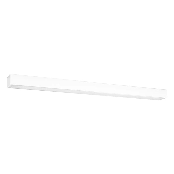 Luminaire plafonnier blanc rectangulaire pinne 90 4000k avec paramètres d’éclairage modernes de la collection pinne