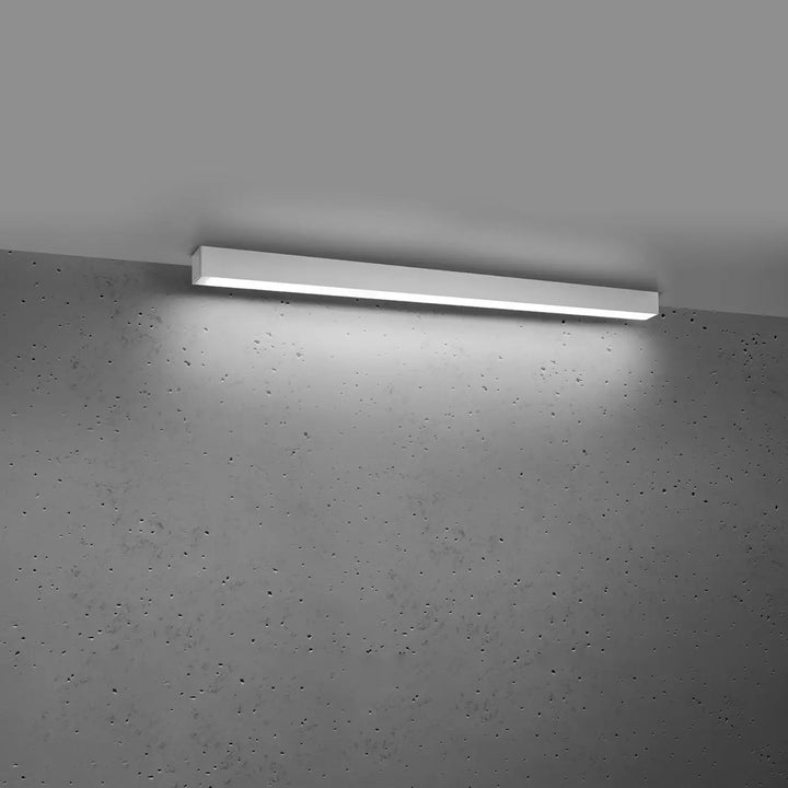 Luminaire plafonnier pinne 90 blanc monté au plafond avec paramètres d’éclairage 4000k pour une lampe suspendue