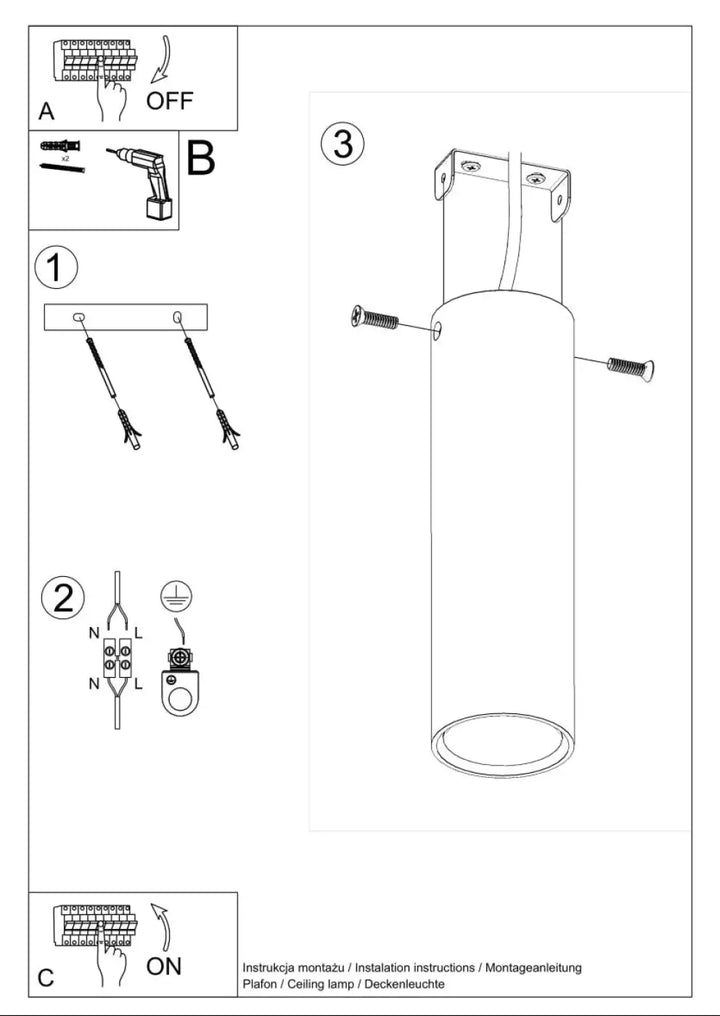Plafonnier lagos blanc cylindrique en métal avec élégance moderne et lumière fonctionnelle pour un intérieur contemporain