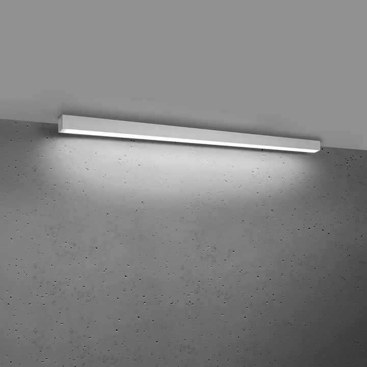 Luminaire plafonnier pinne 118 4000k blanc avec led linéaire moderne pour paramètres d’éclairage et lampe suspendue minimaliste