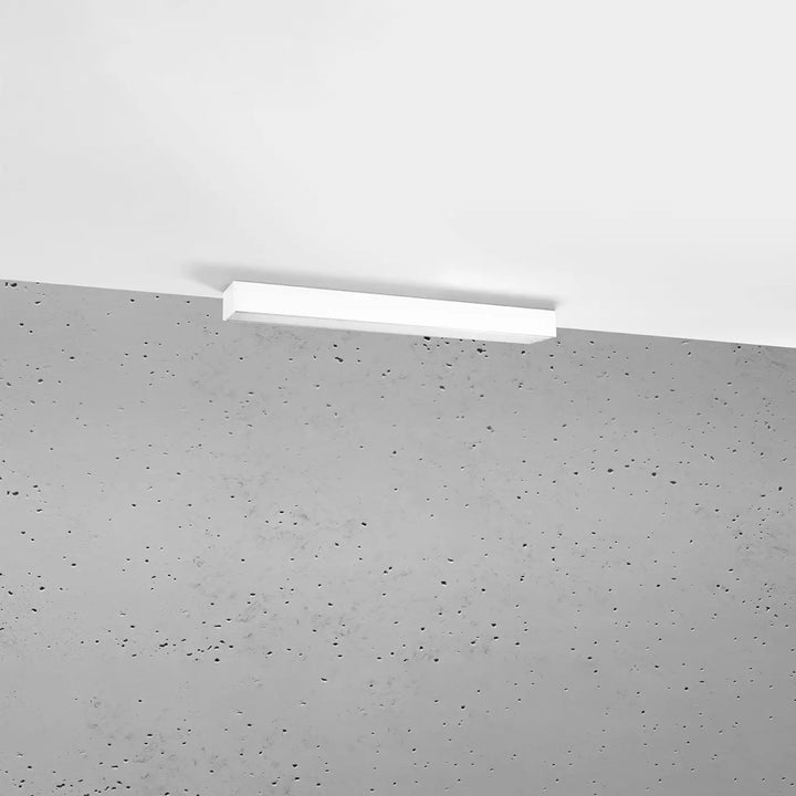 Luminaire plafonnier blanc rectangulaire encastré collection pinne avec paramètres d’éclairage 3000k pour lampe suspendue