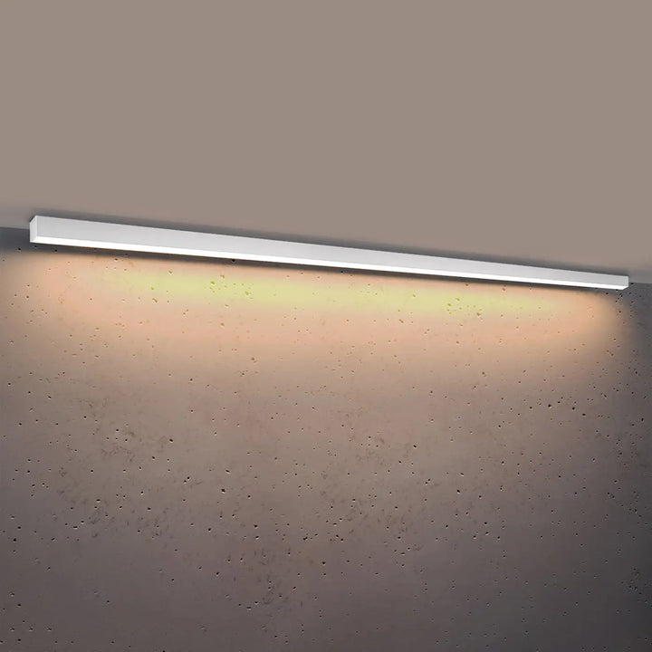 Luminaire plafonnier pinne 200 blanc avec module led moderne et paramètres d’éclairage intégrés collection pinne