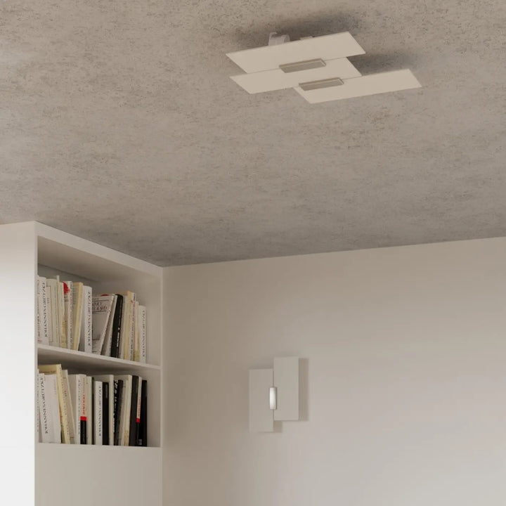 Luminaire plafonnier fabiano blanc met magnifiquement en valeur un design intemporel avec un plafonnier fonctionnel moderne