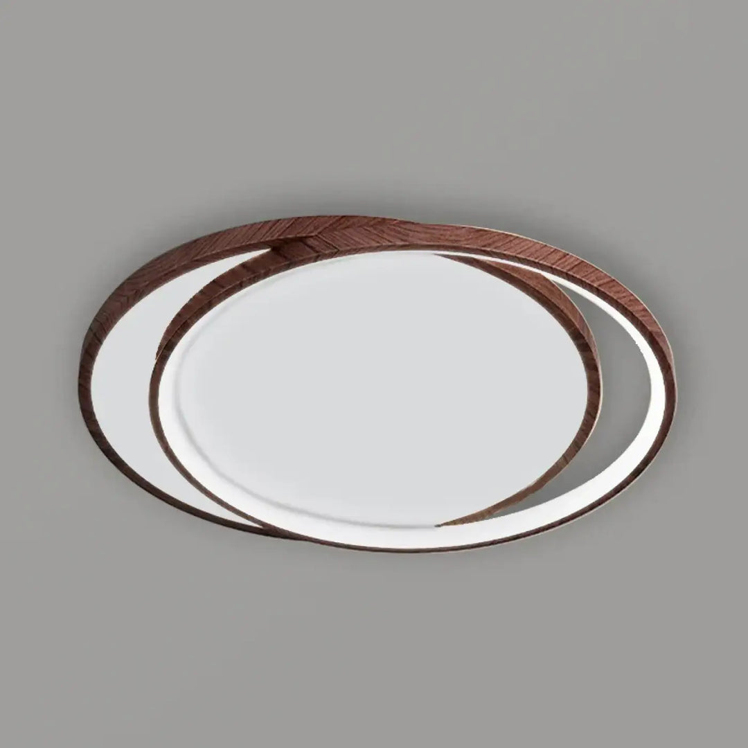 Luminaire plafonnier en bois design scandinave au style épuré