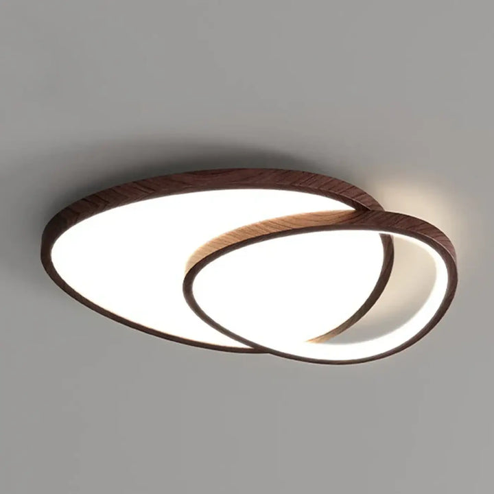 Luminaire plafonnier en bois design scandinave au style épuré