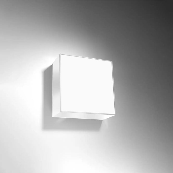 Luminaire plafonnier horus blanc plafonnier carré avec éclairage polyvalent et forme riche pour décoration murale