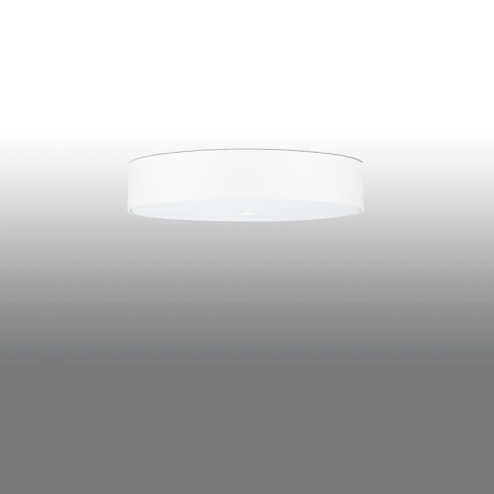Luminaire plafonnier skala 60 blanc cylindre minimaliste pour une décoration élégante et plafond minimaliste