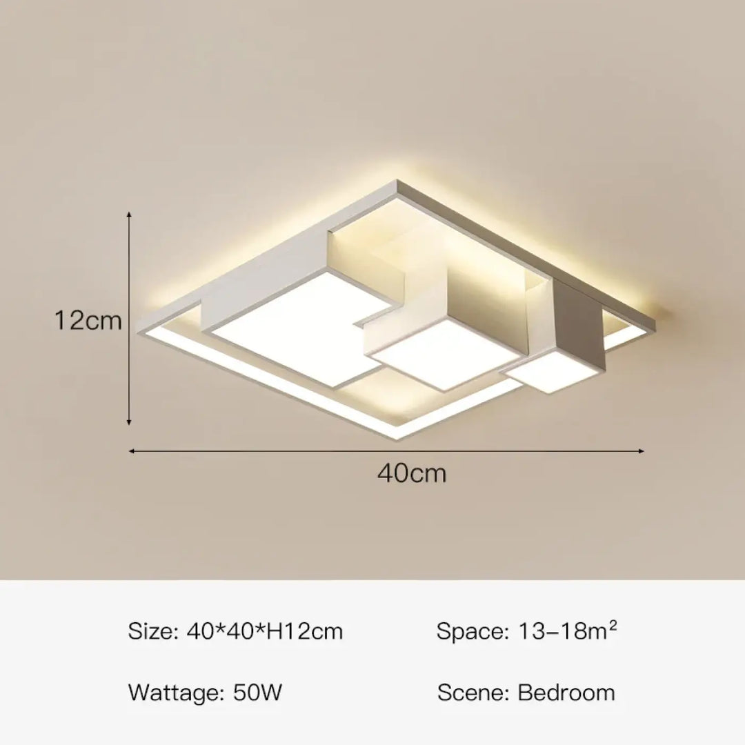 Luminaire plafonnier contemporain design moderne chic
