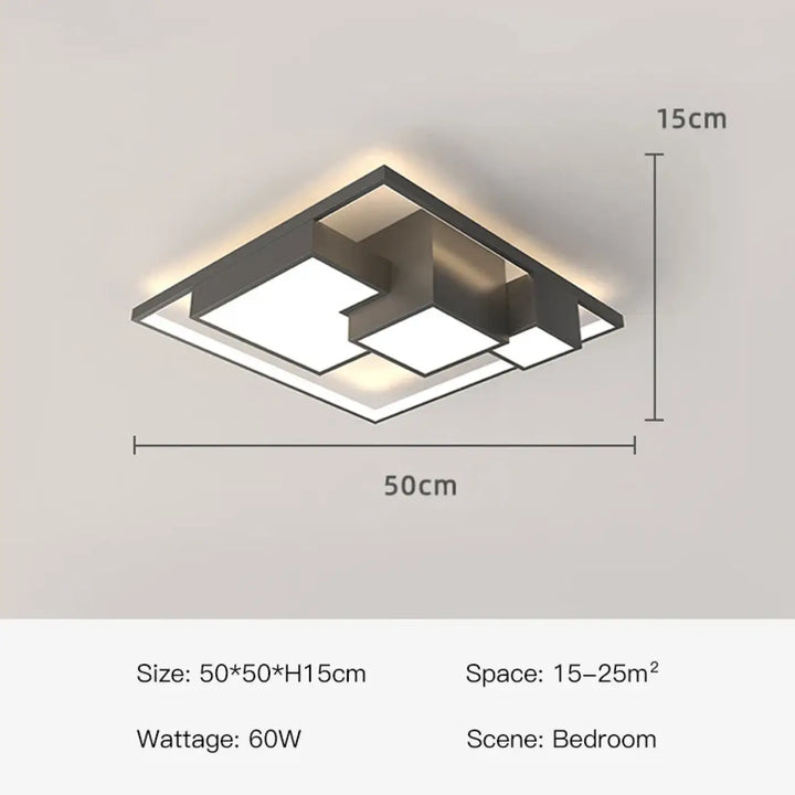Luminaire plafonnier contemporain design moderne chic
