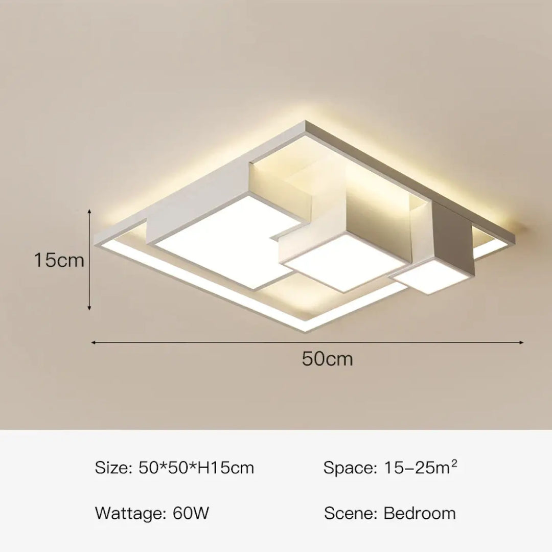 Luminaire plafonnier contemporain design moderne chic