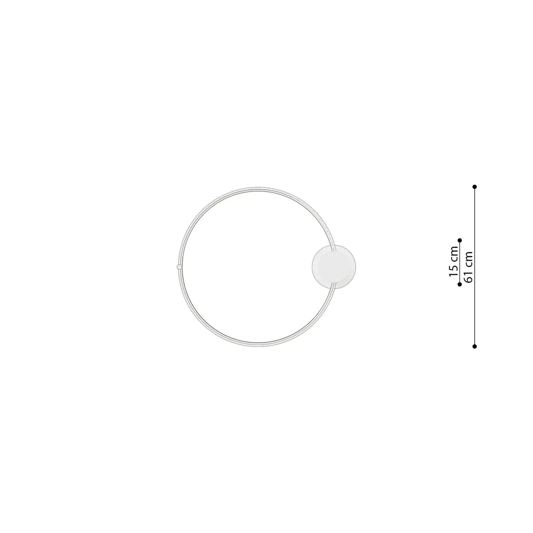 Luminaire plafonnier collection rio vert olive design moderne avec double anneau minimaliste et disque central