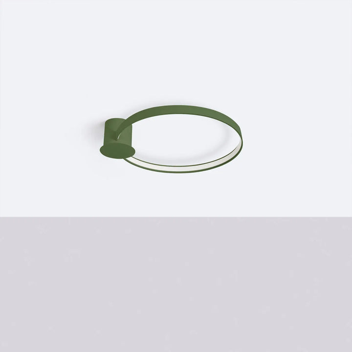 Luminaire plafonnier collection rio vert olive avec design moderne et finition mate pour éclairage intérieur élégant